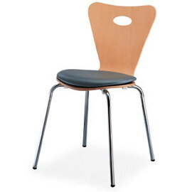 潔保 ML-302 米勒椅系列 洽談椅-楓木 / 個