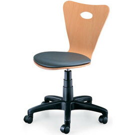 潔保 ML-303 米勒椅系列 洽談椅-楓木(氣壓式) / 個