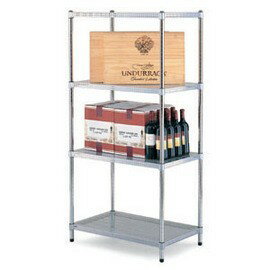 【潔保】B45-75120-4 銀隔板 / 四層