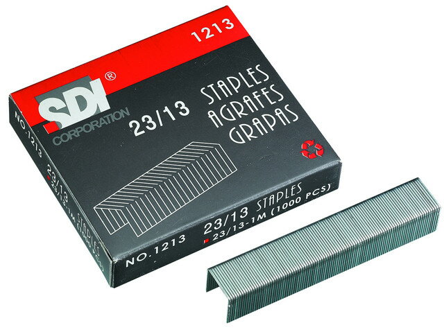 【SDI】手牌 # 1213 23/13重力型釘書針