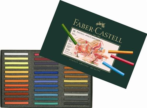 【FABER-CASTELL】輝柏128536藝術家級粉彩條 - 36色