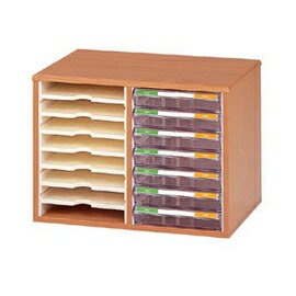  【潔保】木質公文櫃系-森之風 A4-7207PH 雙排文件櫃
