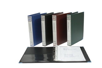 鼎盛 732-F-A4三孔無耳圓型資料夾 6本/箱