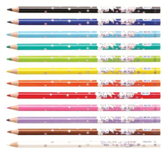 【利百代】小天使抗菌三角色鉛筆(12支/罐)CC004