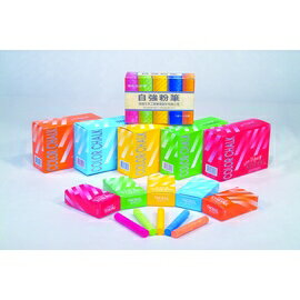 自強 教學事務用品系列- 彩色粉筆 50盒入 / 件