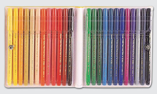  【Pentel飛龍】S360-2424色組彩色筆