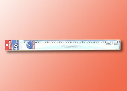 【萬事捷】2161 MEPED 高級直尺 ( 40 cm )	(20支/盒)