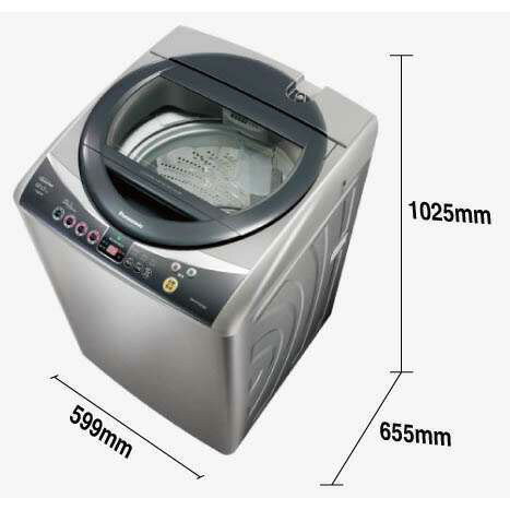 國際 Panasonic 12公斤 不鏽鋼智慧節能變頻洗衣機 NA-V120YBS-S
