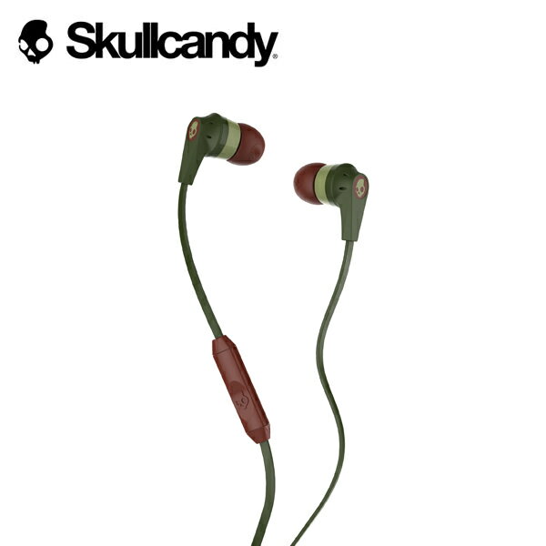 【愛瘋潮】Skullcandy 台灣總代理授權 INKD2.0 系列耳機 S2IKJY-529 / 軍綠色 