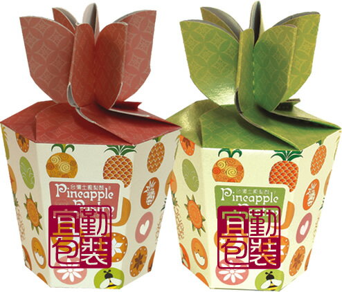 【基本量】台灣土鳳梨酥３入盒 / 500個