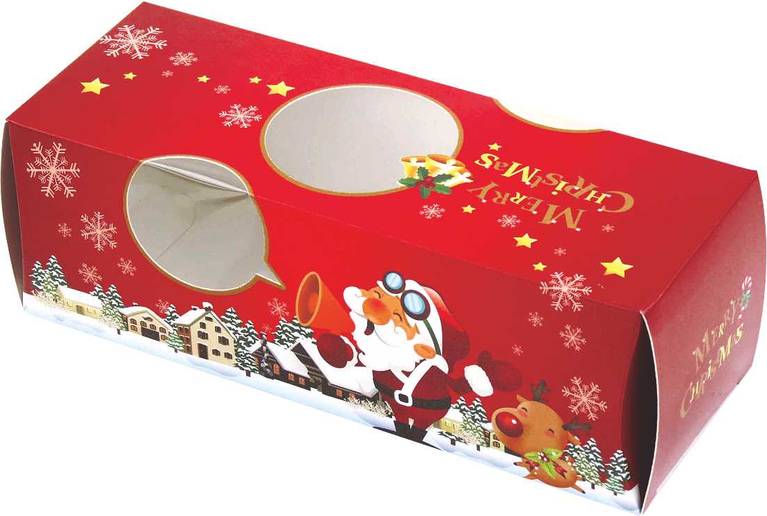 【零售量】聖誕奶凍卷盒 ( 50入 )