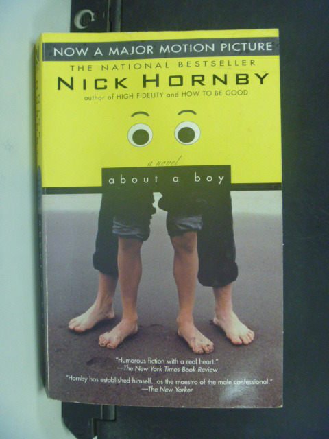 【書寶二手書T2／原文書_JHU】About a Boy_Nick Hornby, Nick Hornby