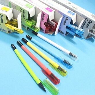 Pentel 飛龍牌 A105C 自動鉛筆 彩色桿0.5mm/一盒12支入{定30}