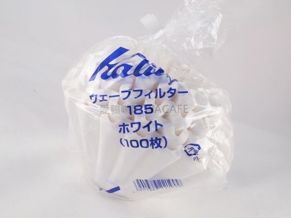 《愛鴨咖啡》Kalita 蛋糕型 濾紙 100張 #185 美式咖啡機濾紙