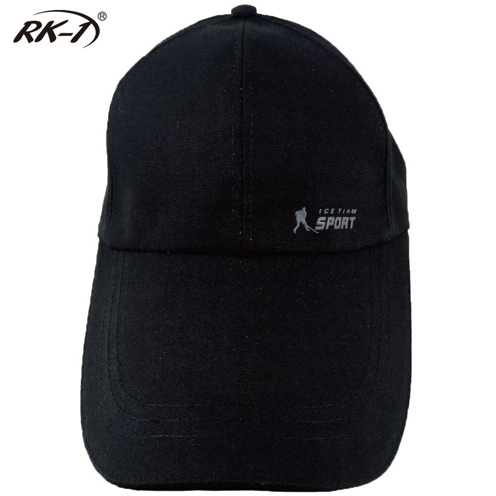 小玩子 RK-1 黑 帽子 鴨舌帽 長版型 休閒 遮陽 運動 簡約 時尚