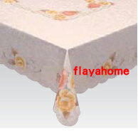 《富樂雅居》日本製 雅緻桌巾/古典花語 120*160cm