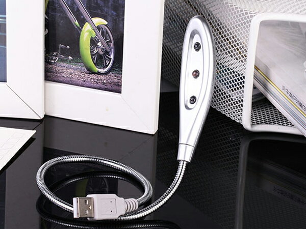 BO雜貨【SV6148】USB蛇形燈 護眼夜 筆電燈 三顆LED燈 電腦燈 鍵盤燈 保護您的眼睛  