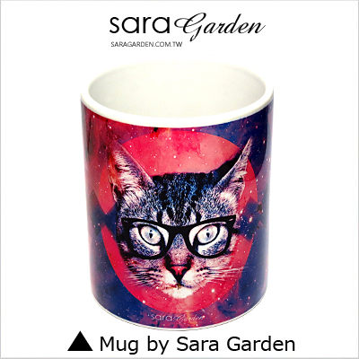 (24H) 客製 質感 彩繪 馬克杯 Mug 銀河 圖騰 貓咪 咖啡杯 陶瓷杯 杯子 Sara Garden 品牌手作【M0320007】