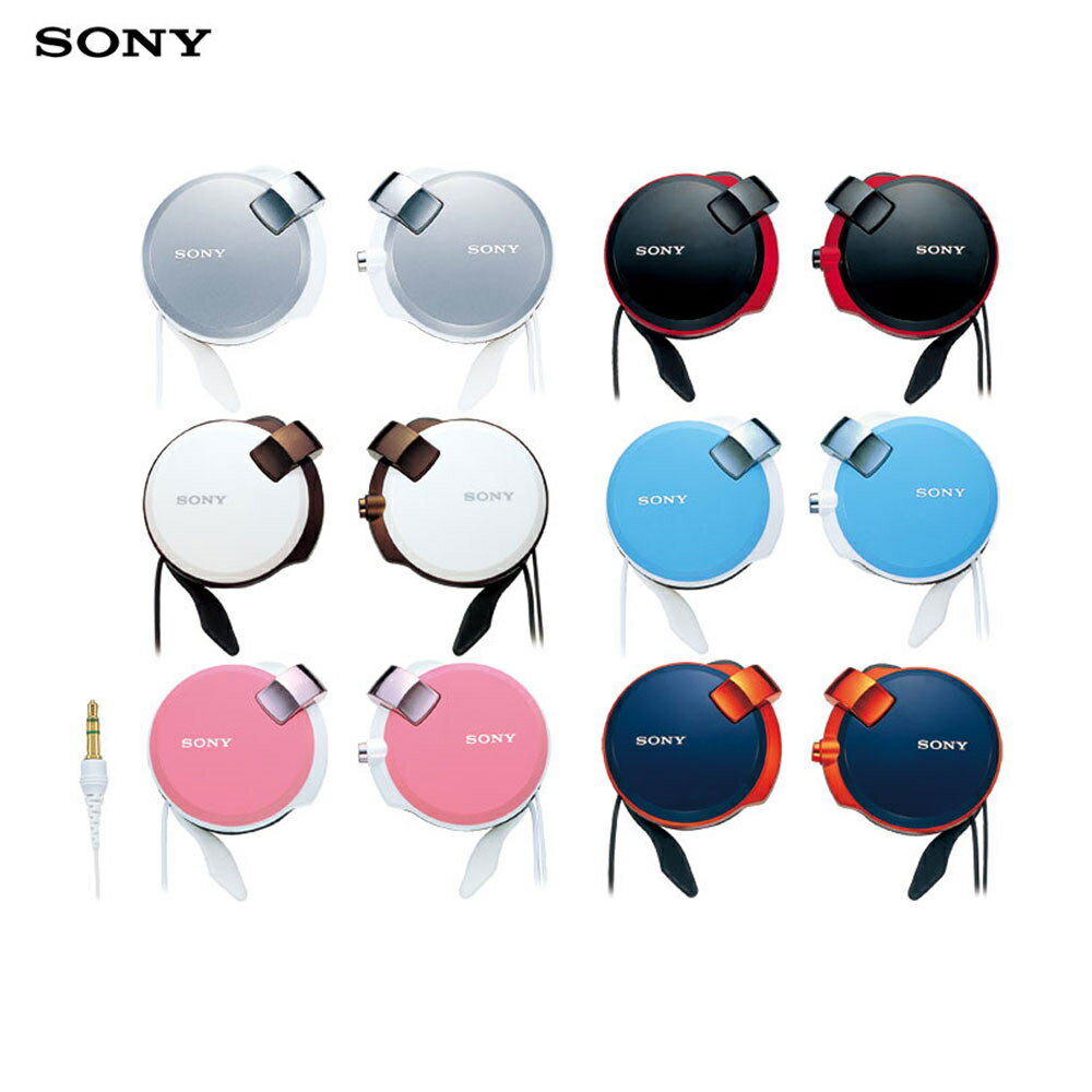 SONY MDR-Q38LW 時尚耳掛型立體聲耳機 時尚耳掛式，色彩繽紛多樣選擇  