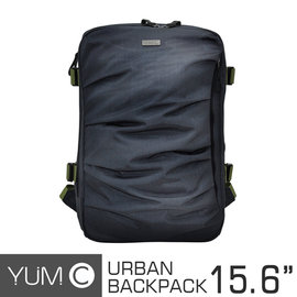 【愛瘋潮】美國 Y.U.M.C. Haight 城市系列 Urban Backpack 筆電後背包 筆電包 可容納15.6寸筆電  
