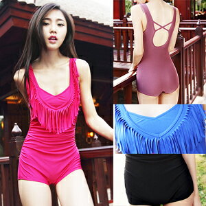 甜美性感.流蘇加大連身泳衣(連身泳裝.連體泳衣.連體泳裝.游泳衣.溫泉泡湯泳裝.溫泉泡湯泳衣.推薦.哪裡買.特賣會.專賣店)