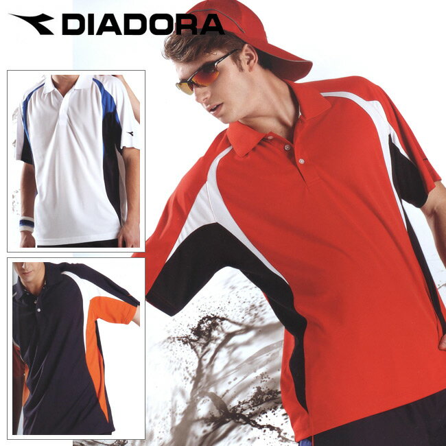 【DIADORA】男用排汗短POLO衫(短袖立領polo衫.休閒衫.排汗衣.短衫.休閒裝.運動服.便宜.推薦)