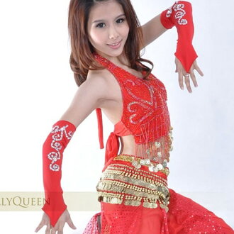 百搭秀麗泳布中指手套(中東肚皮舞服飾.舞蹈.便宜)