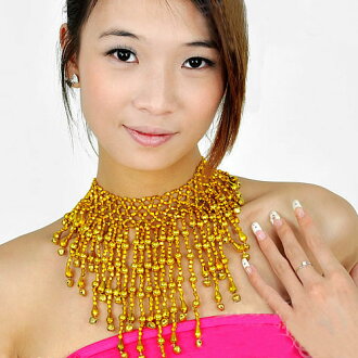 華麗鈴鐺項鍊(項鏈.頸鍊.配件.肚皮舞配飾.表演服飾.演出服飾.舞蹈服飾.肚皮舞服飾.肚皮舞配件.中東肚皮舞.專賣店.特賣會.推薦)