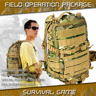 多功能生存者後背包(電腦包.公事包.背包包.後背包包.運動包.生存遊戲.迷彩包包.便宜)