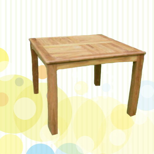 100cm方桌(木桌子.原木桌.庭院傢俱.划算)