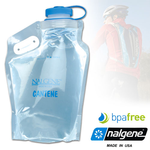 【NALGENE】3000.cc彈性摺疊水袋 .戶外用品.休閒.野營