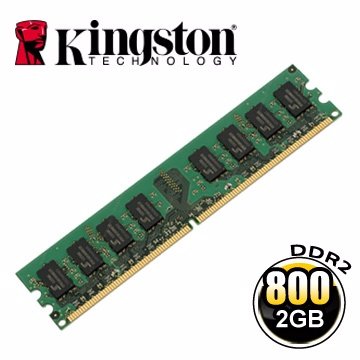 ＊╯新風尚潮流╭＊金士頓 2G 2GB DDR2-800 2GB 記憶體 KVR800D2N6/2G