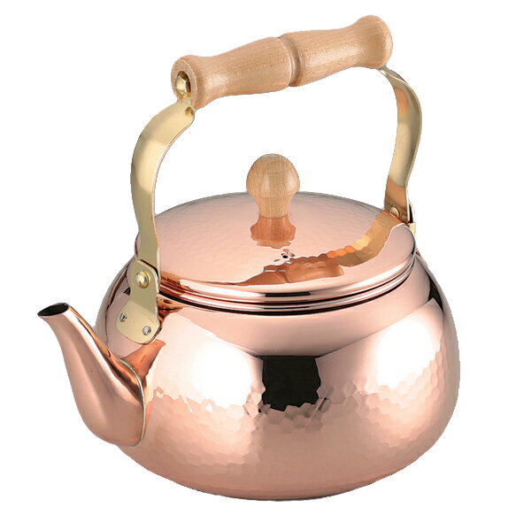 日本ASAHI食樂工房CNE307純銅泡茶壺2.4L(1入)純銅製
