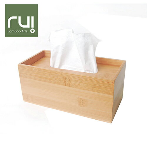 【Rui】台灣竹手工巧抽面紙盒(長型)(收納盒 木工藝 家用品)