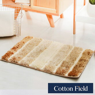 【Rainbow】超細纖維吸水防滑踏墊-米褐色(40x60cm)