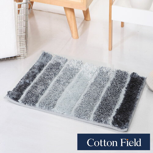 【Rainbow】超細纖維吸水防滑踏墊-紳士灰(40x60cm)