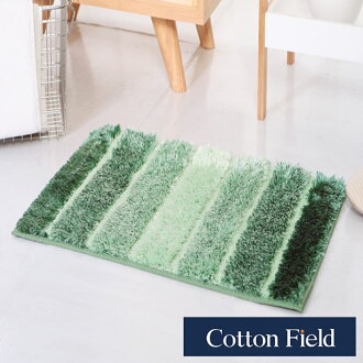 【Rainbow】超細纖維吸水防滑踏墊-青草綠(40x60cm)