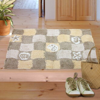 【米亞-貝殼】純棉提花踏墊(45x70cm)