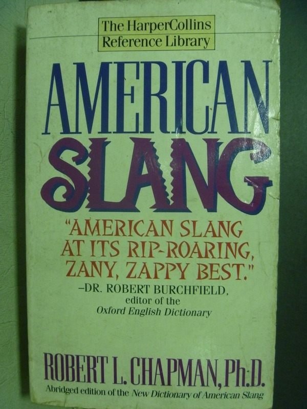 【書寶二手書T4／原文小說_JSV】American Slang_Robert L