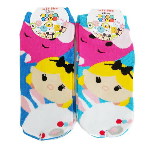 【真愛日本】15061900035 踝襪-茲姆兔子妙妙貓 迪士尼 愛麗絲夢遊仙境 居家 襪子 正品 限量 預購 隨機出貨