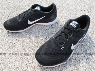 Shoestw【831217-001】NIKE WMNS Flex Trainer6 慢跑鞋 黑白 女款 1