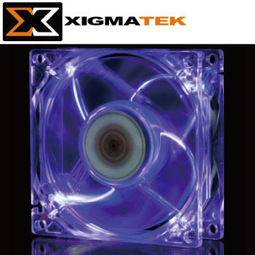Xigmatek CLF-F1455 14CM 紫光 LED 系統散熱風扇  
