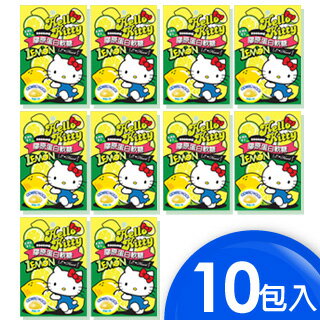 【E•Heart】2000mg膠原蛋白軟糖HelloKitty限定版(檸檬10件組)