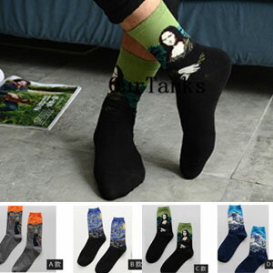 美麗大街【104110725】日韓流行舒適好穿中筒襪 運動襪 單車襪 四款可選