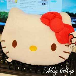 美麗大街【S101113】HELLO KITTY造型抱枕靠枕