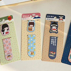 美麗大街【BFTK11E597】和風安騰木子系列磁性書籤