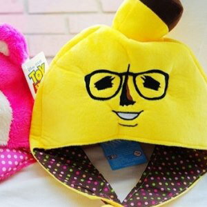 美麗大街【104013006】BANAO芭那夫香蕉先生系列造型冬季保暖帽