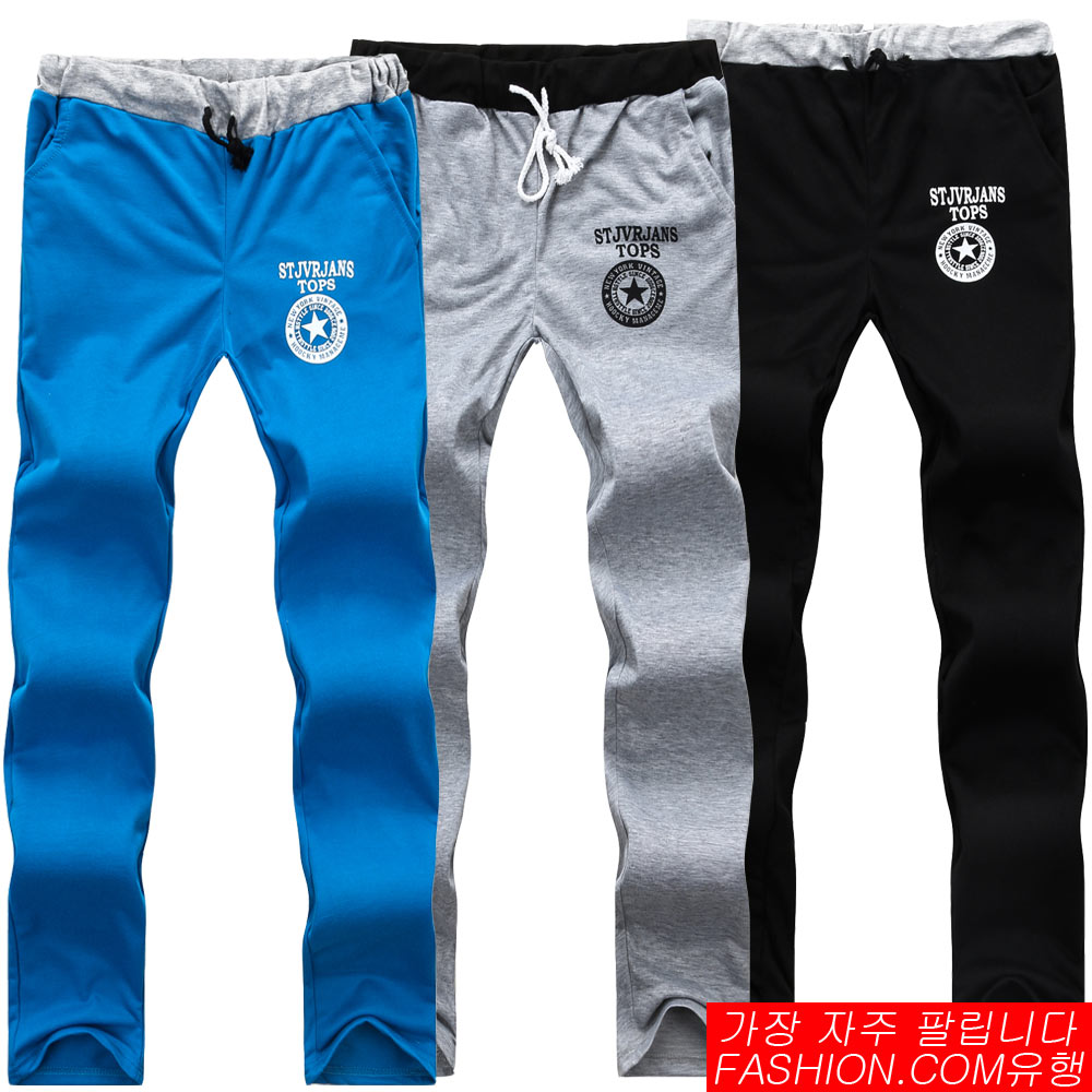 DITION星星布章VINTAGE口袋運動棉褲-共四色