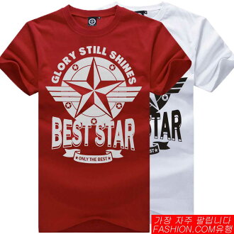 DITION 立體五芒星BEST STAR潮流短T