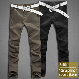 DITION 紳士商務卡其斜紋休閒褲